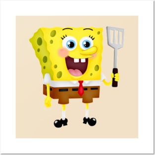 Spongebob Squarepants Fanart Cartoon Illustration Posters and Art